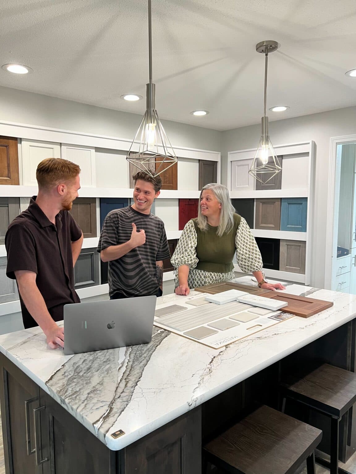 The Perk Practical team collaborating with a client